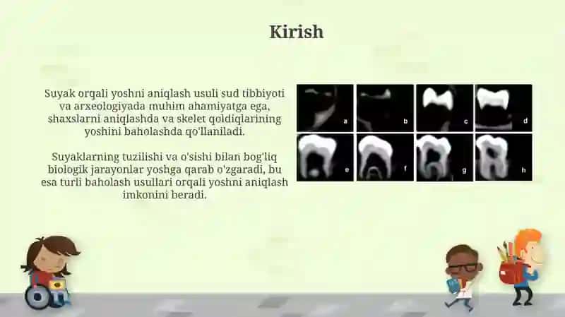 Suyaklarga qarab yoshni baholash usuli 3
