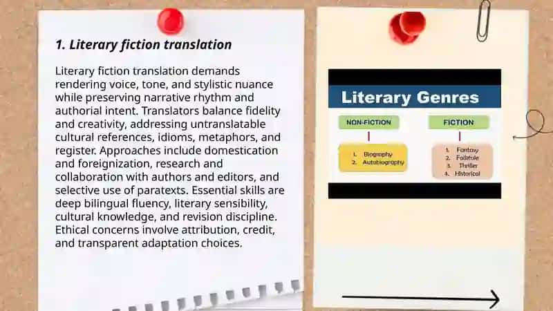 Literary fiction translation 3