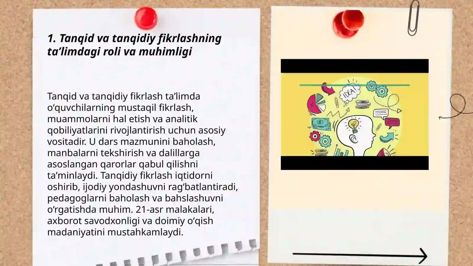 Tanqid va Tanqidiy fikrlashning muhimligi 3