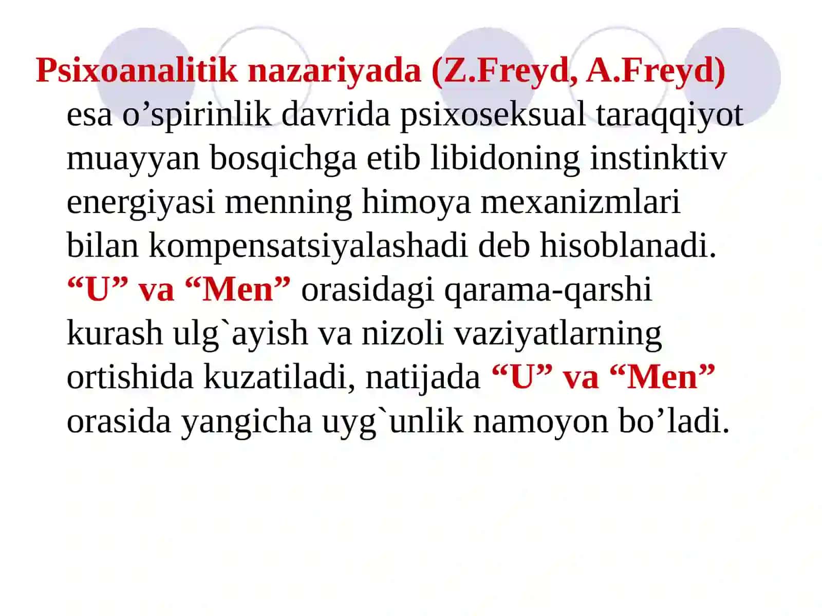Ilk o’spirinlik davrining psixologik xususiyatlari 3