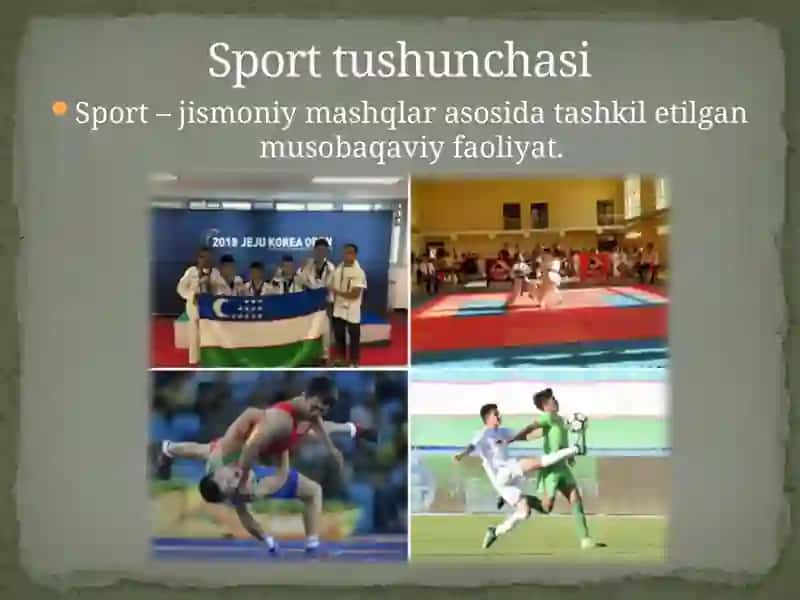 Sport o'yinlarining kelib chiqish tarixi va rivojlanishi 3