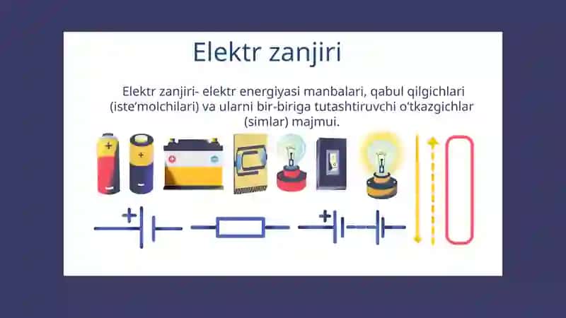 O‘ZGARMAS TOK ELEKTR ZANJIRINI HISOBLASH 3