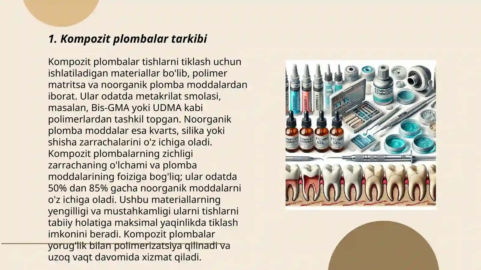 Kompozit plomba ashyolari haqida tushuncha 3