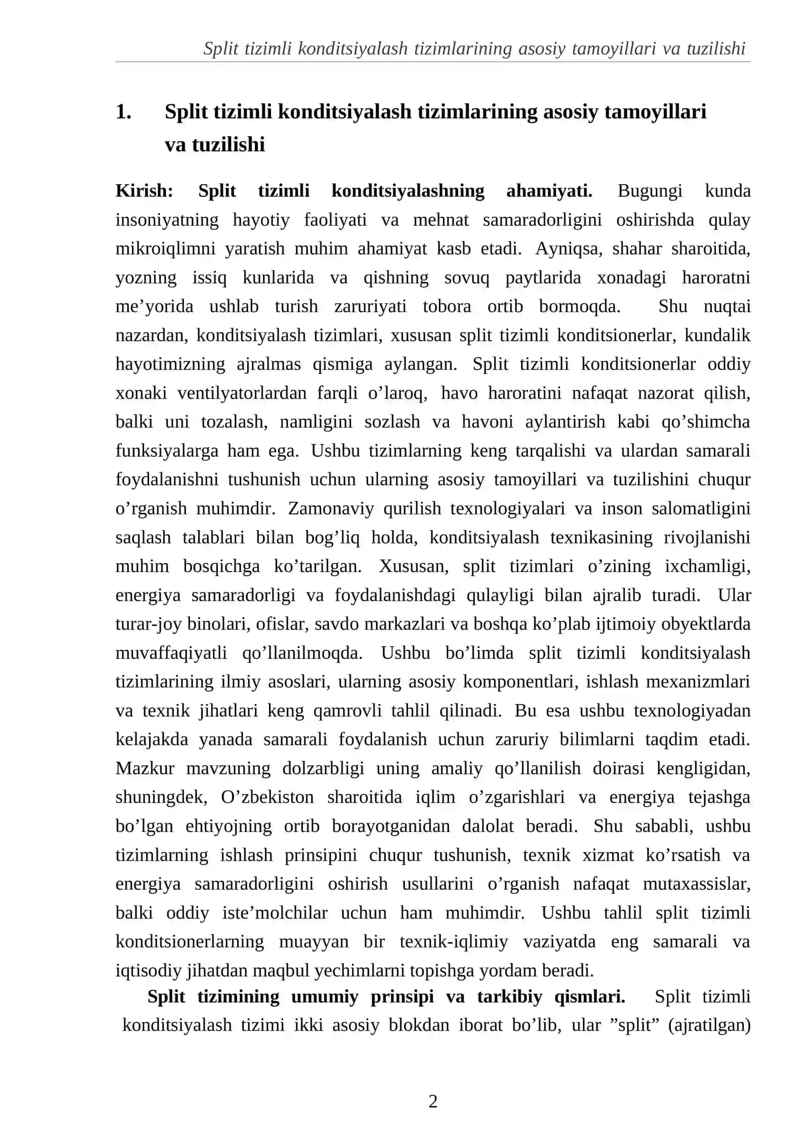 Split tizimli konditsiyalash tizimlarining texnik rivojlanish tendentsiyalari va kelajagi 3