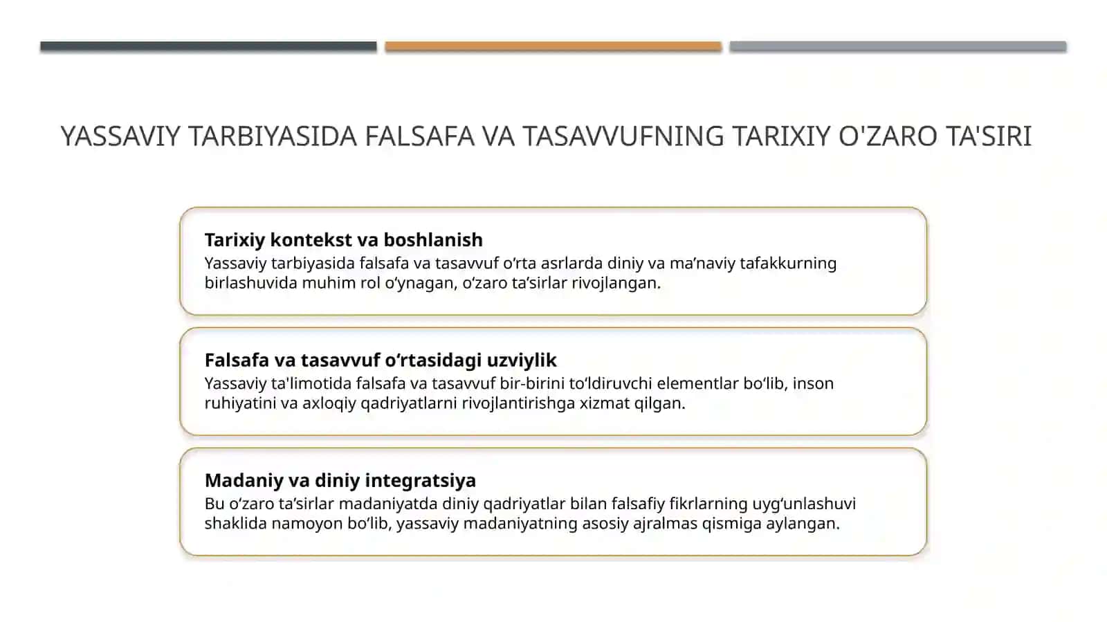 Yassaviy talimotida falsafa va tasavvuf uyg‘unligi 3