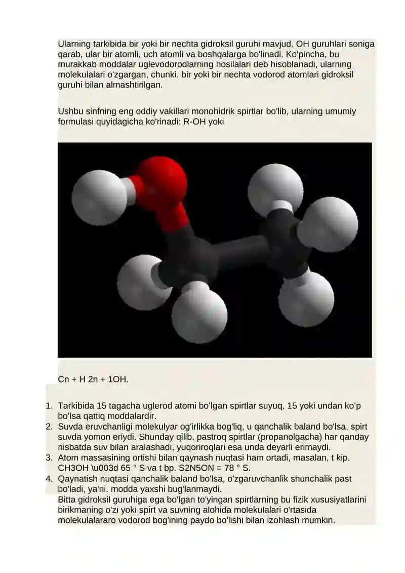 SPIRTNING ATSETAT SINTEZI 3