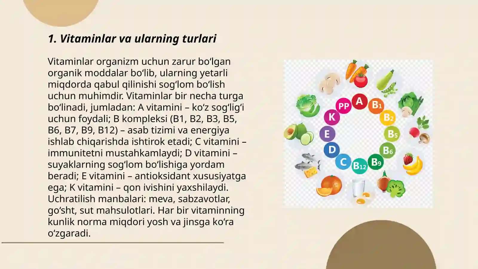 Vitaminlar 3