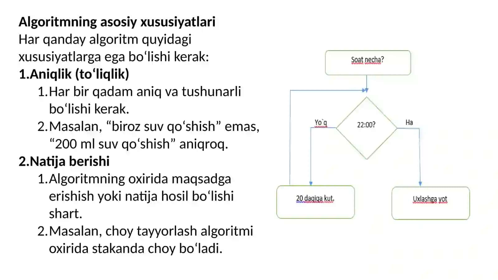 Algoritmlar nazariyasiga kirish.Algoritmasoslari 3