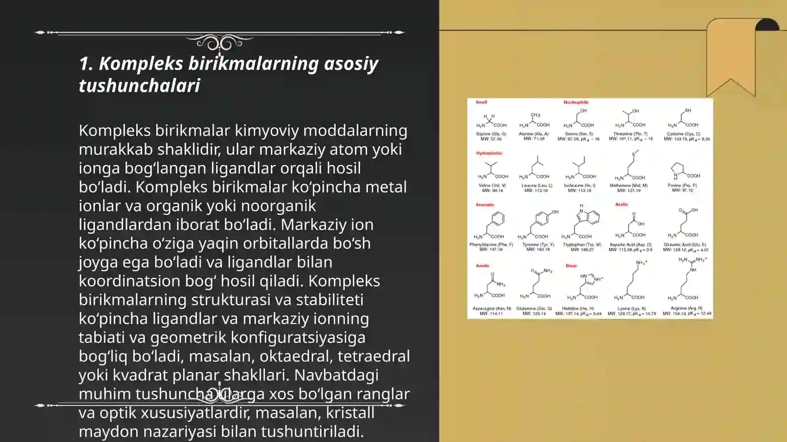 Kompleks birikmalar 3
