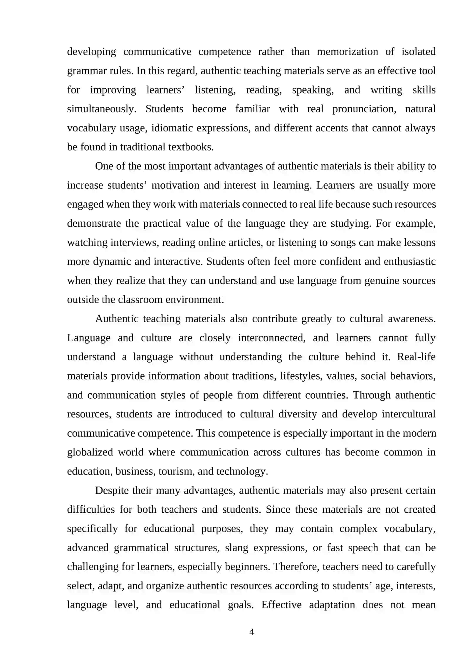 Creating authentic teaching materials 3