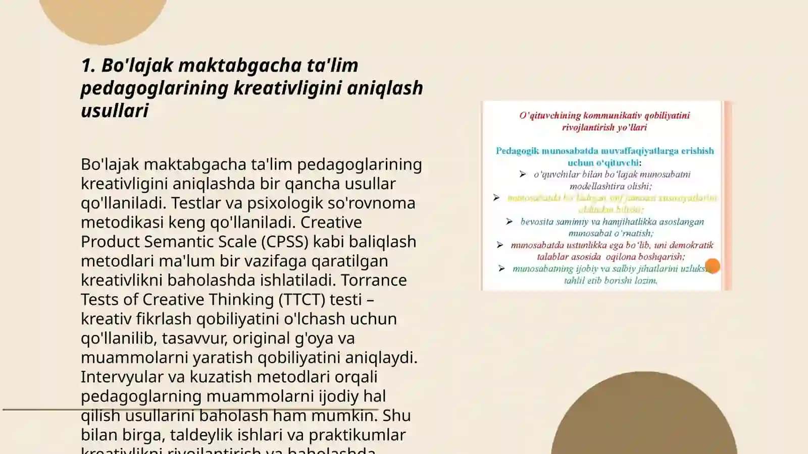Bo'lajak maktabgacha ta'lim pedagog xodimlarning krativ qabliyatlarni rivojlantirish 3
