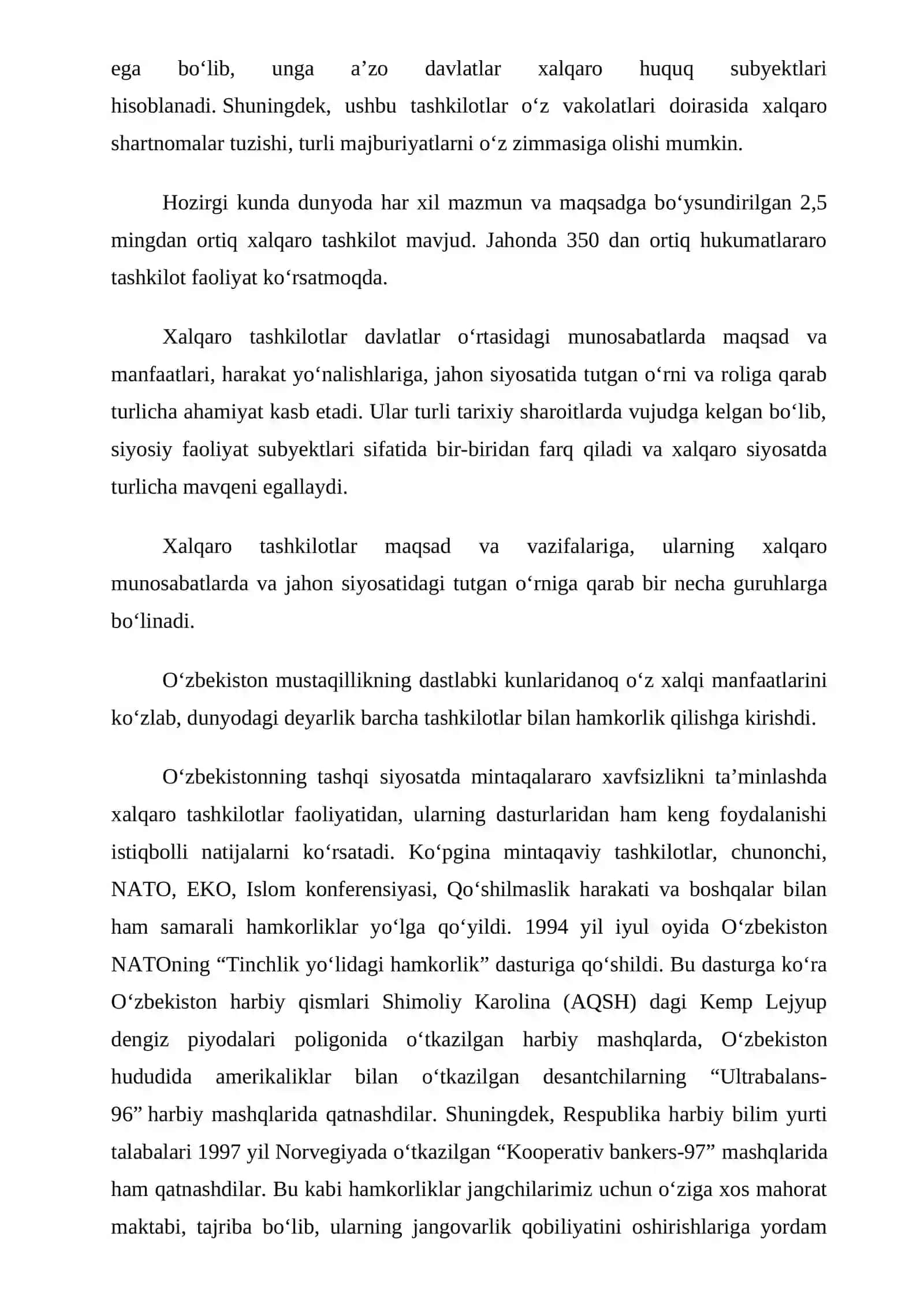 O'zbekistonning xalqaro reytinglardagi ko'rsatkichlarini ko'tarishning tarixiy va siyosiy ahamiyati 3