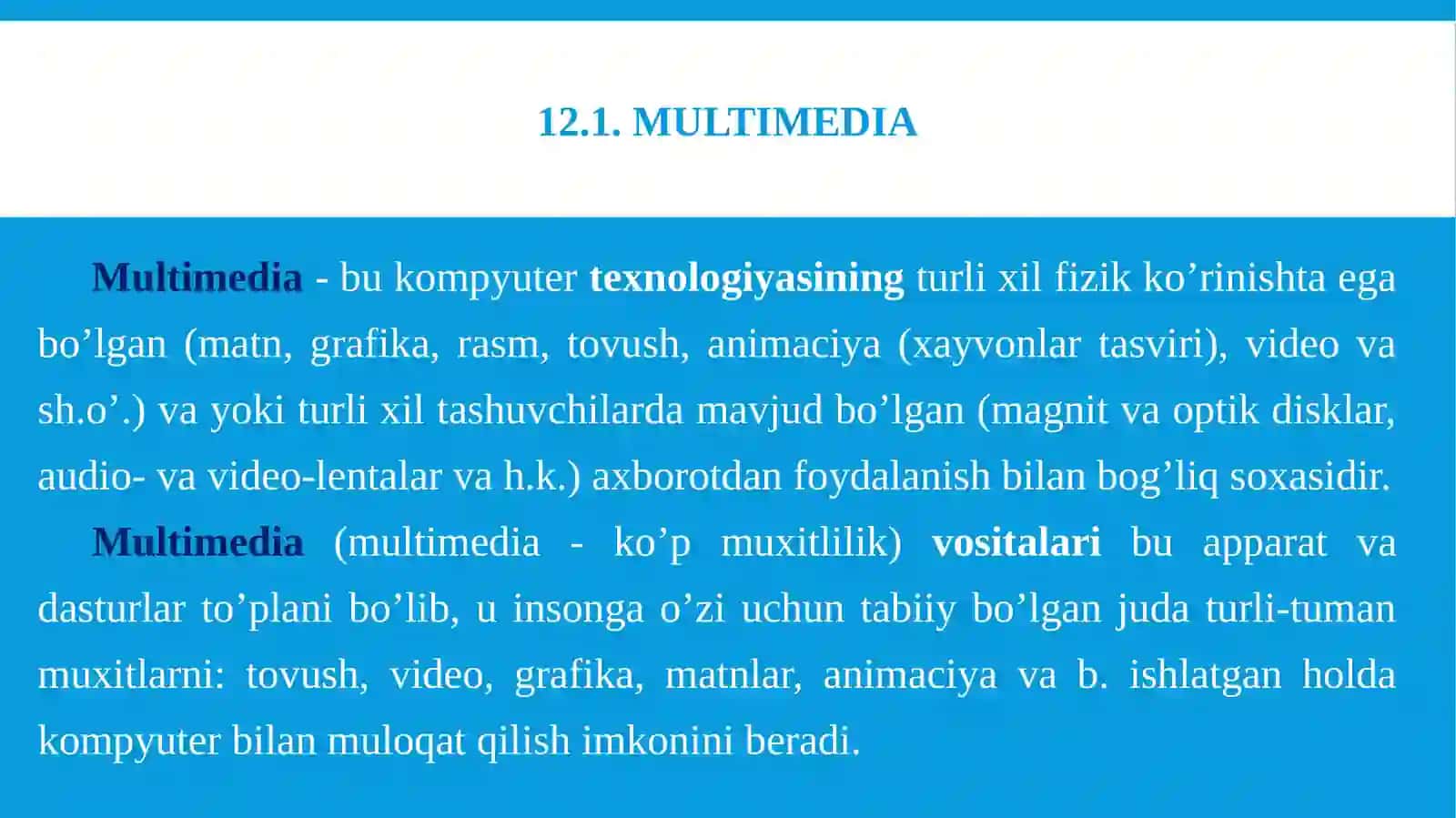 Kompyuter audiosistemasi 3
