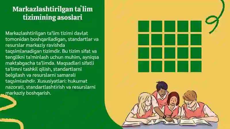 Markazlashtirilgan taʼlim tizimi 3