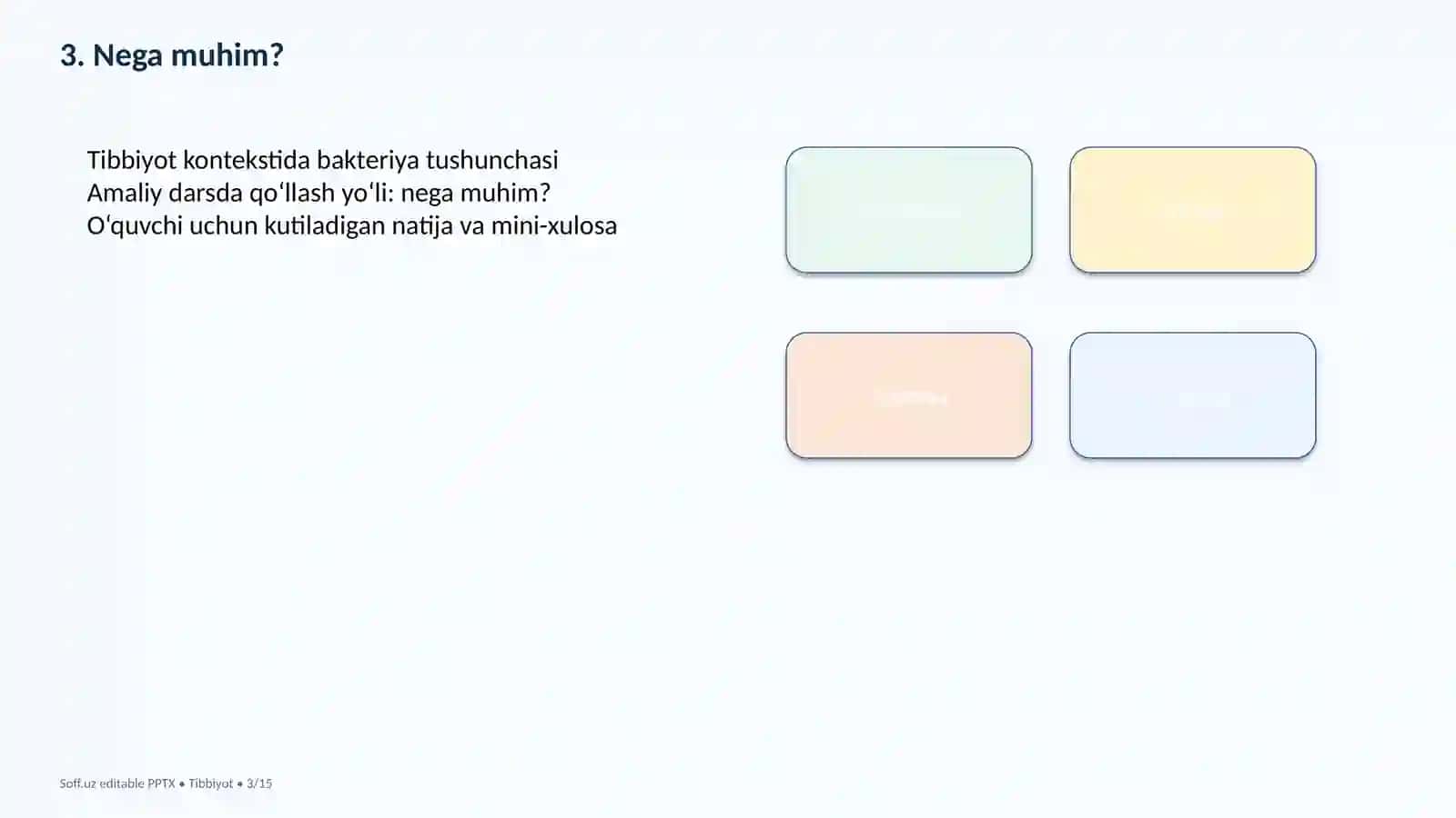 Mikrobiologiya: bakteriya va viruslar — 15 slayd 3