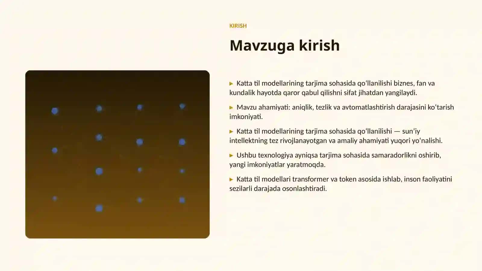 SUNʼIY INTELLEKT • PROFESSIONAL TAQDIMOT 3