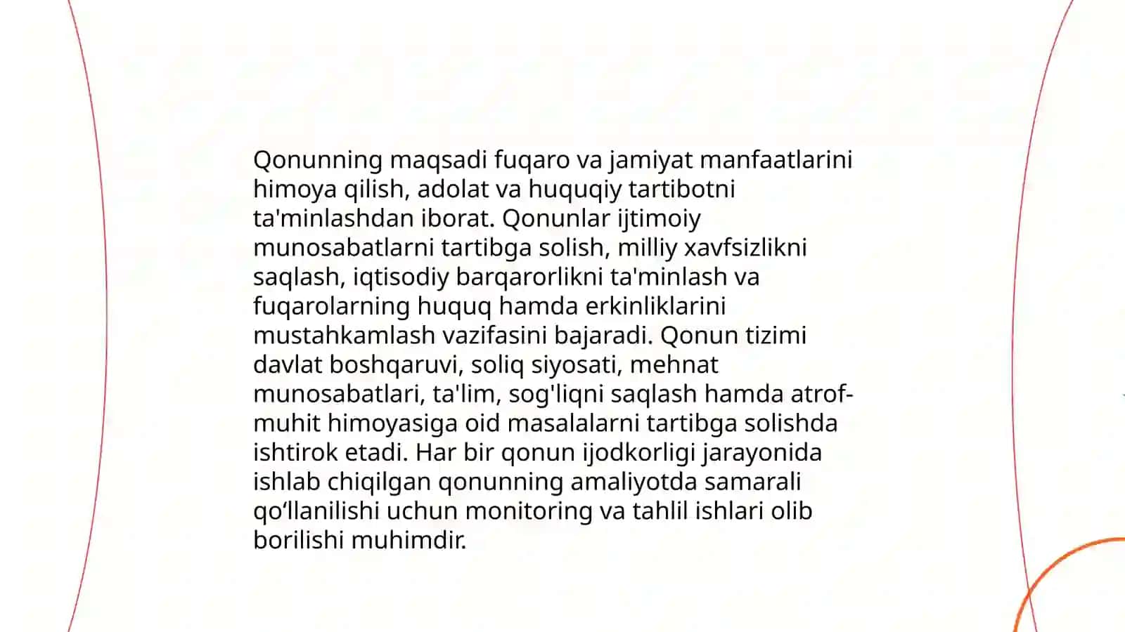 O'zbekiston Respublikasining "Maktabgacha ta'lim va tarbiya to'g'risida"gi Qonuni 3
