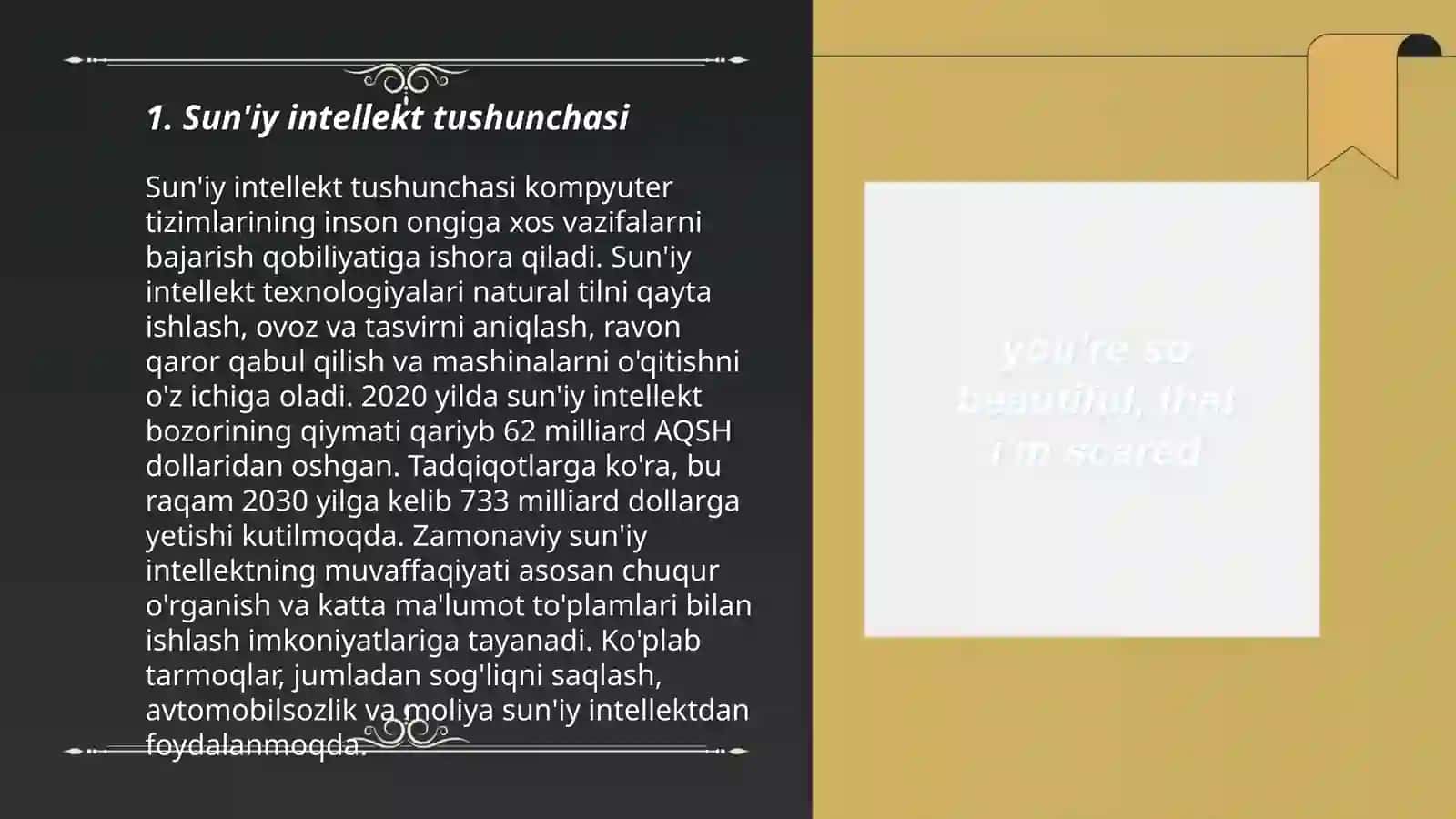 SUN‘IY INTELLEKT VA EKSPERT TIZIMLAR 3