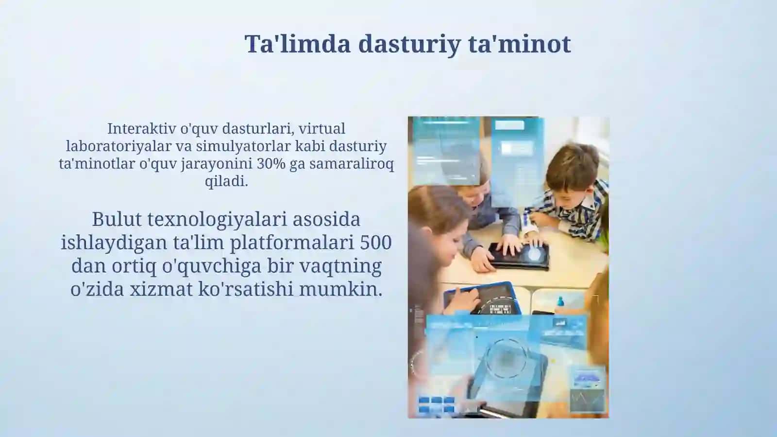 Zamonaviy o‘quv texnik vositalari va operatsion tizim turlari 3