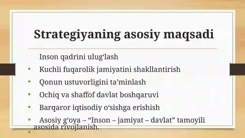 YangiOʻzbekiston taraqqiyot strategiyasi 3