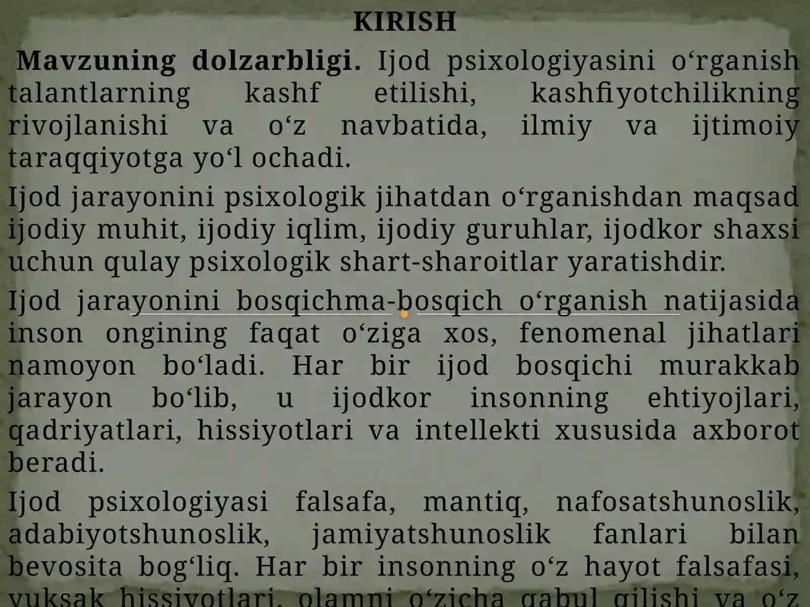IJODNING PSIXOANALITIK TAHLILI VA MUALLIF SHAXSI TALQINI 3