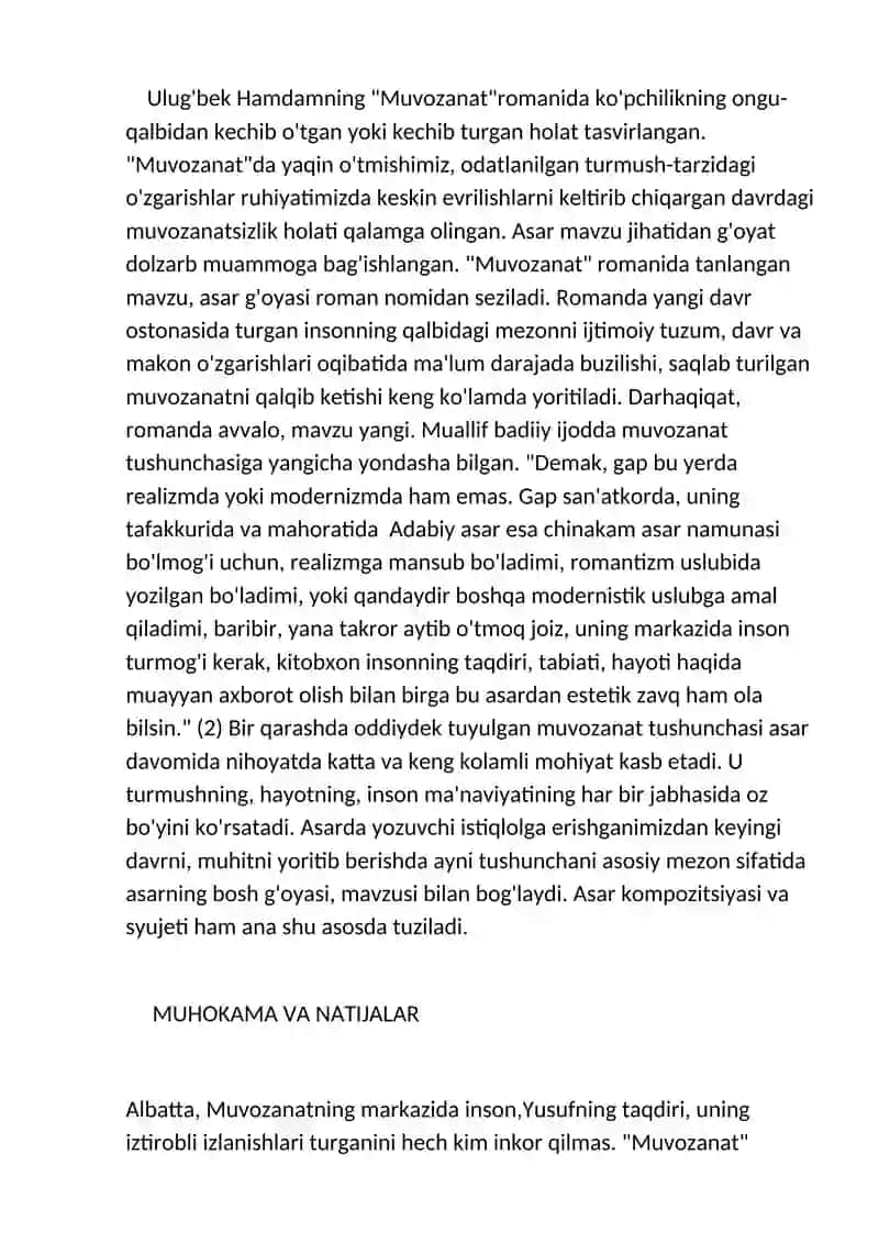 U Hamdam nasrining til xususiyatlari bilan tanishish 3