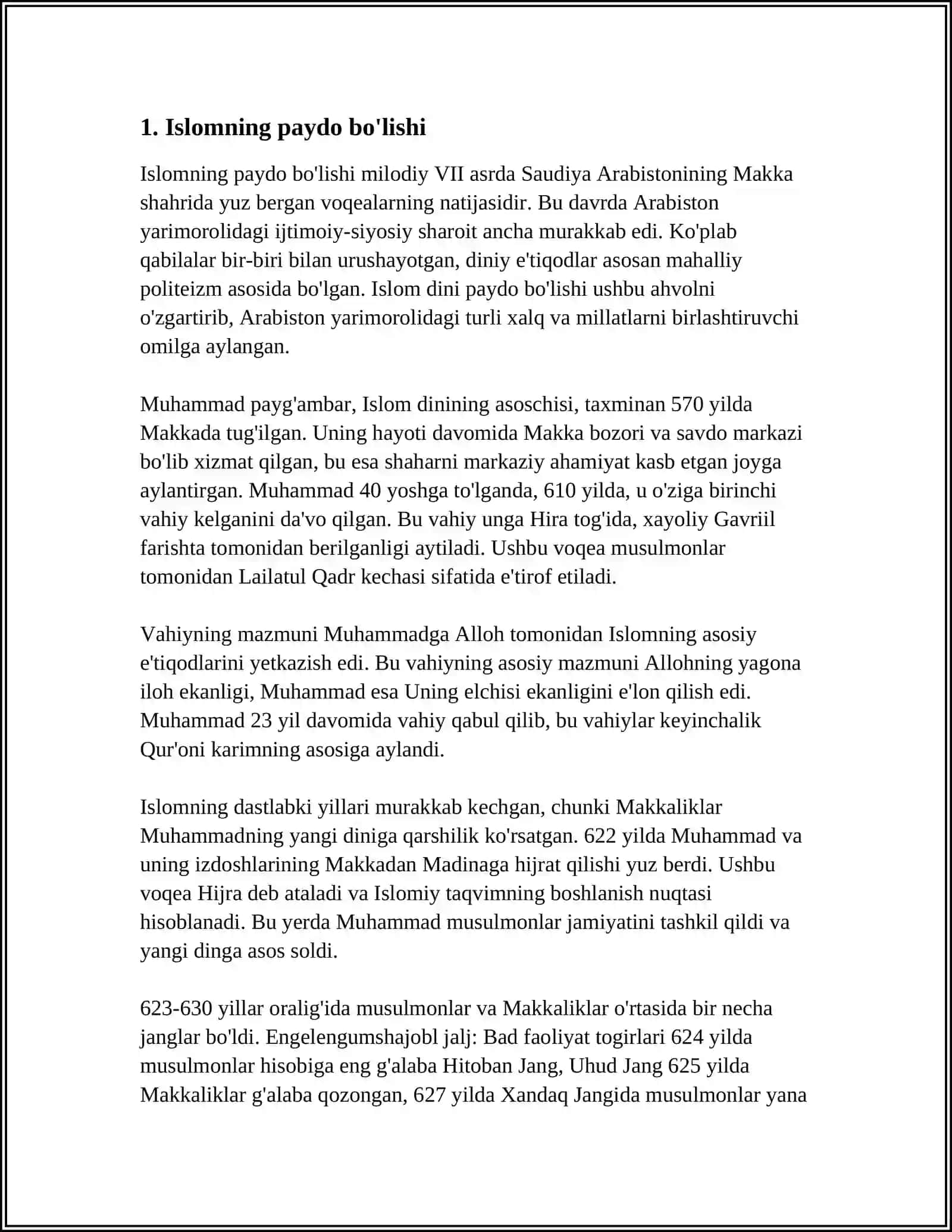 ISLOM TARIXI 3