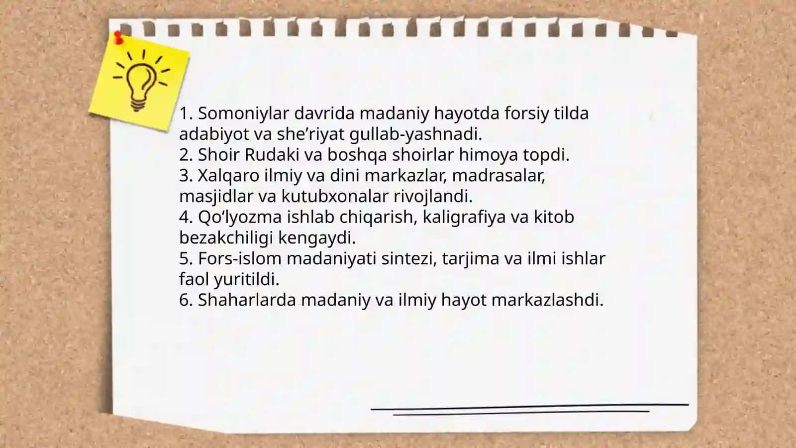 Somoniylar va mo'gʻul bosqinchiligi davrida madaniy hayot va kutubxonalar faoliyati 3