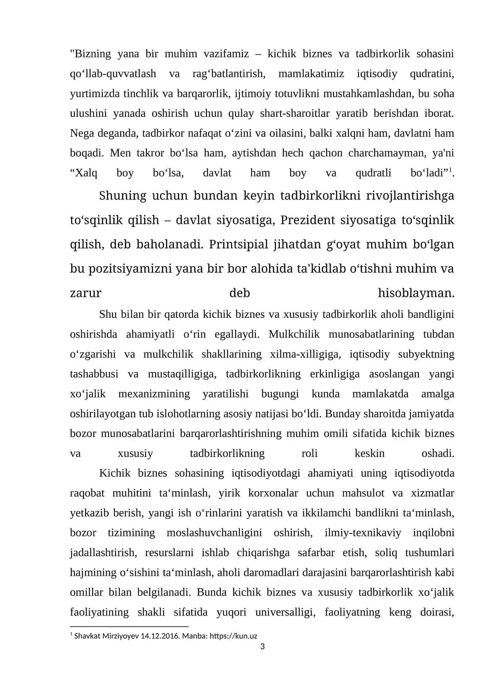 Kichik biznes va xususiy tadbirkorlik 3