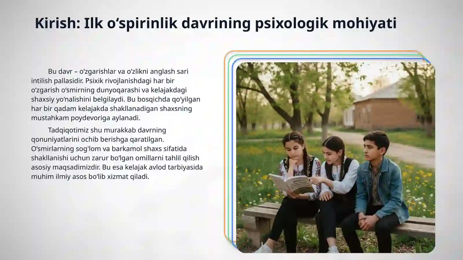 Ilk o‘spirinlik davrida psixik rivojlanish 3