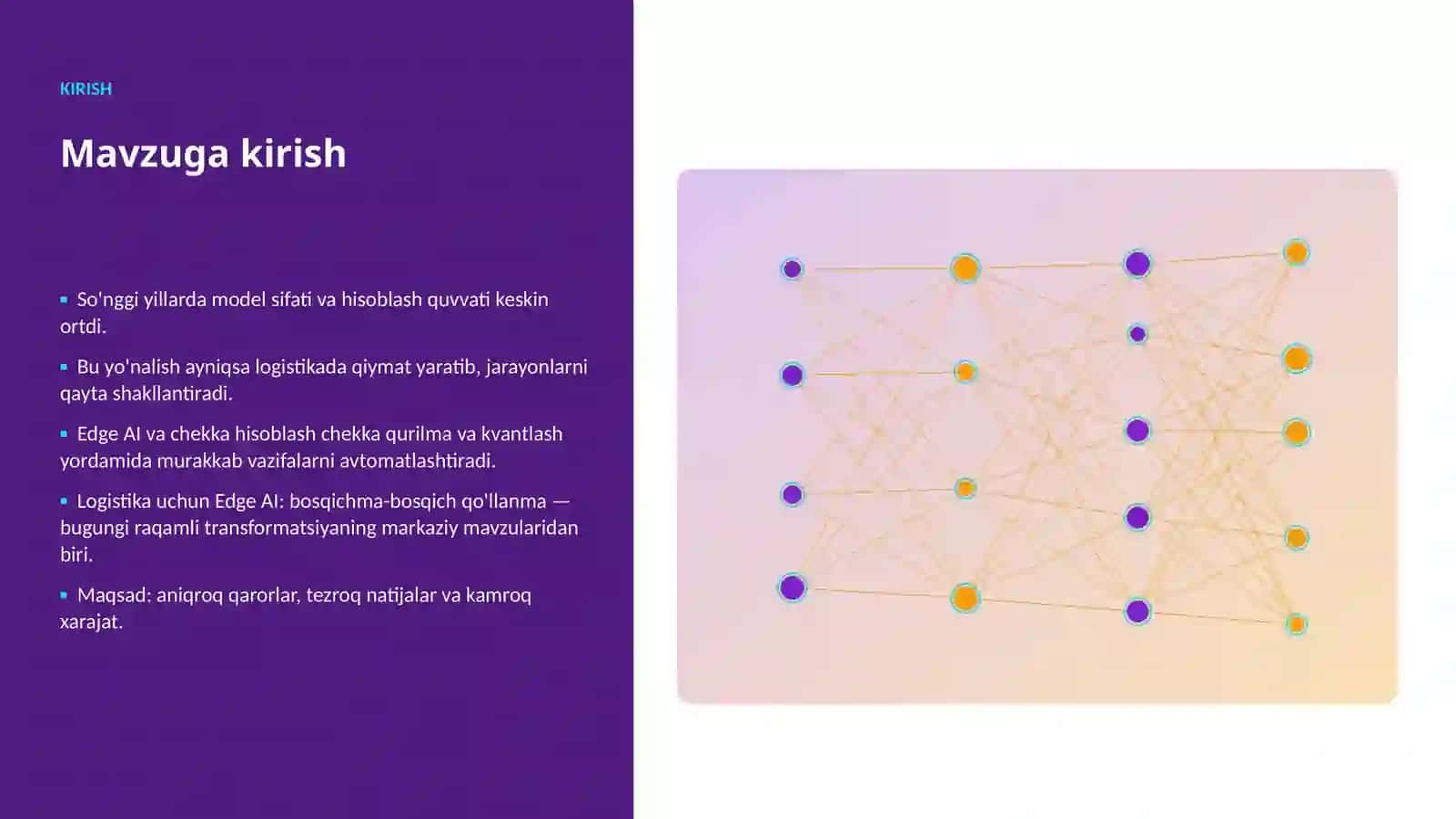 Logistika uchun Edge AI: bosqichma-bosqich qo'llanma 3