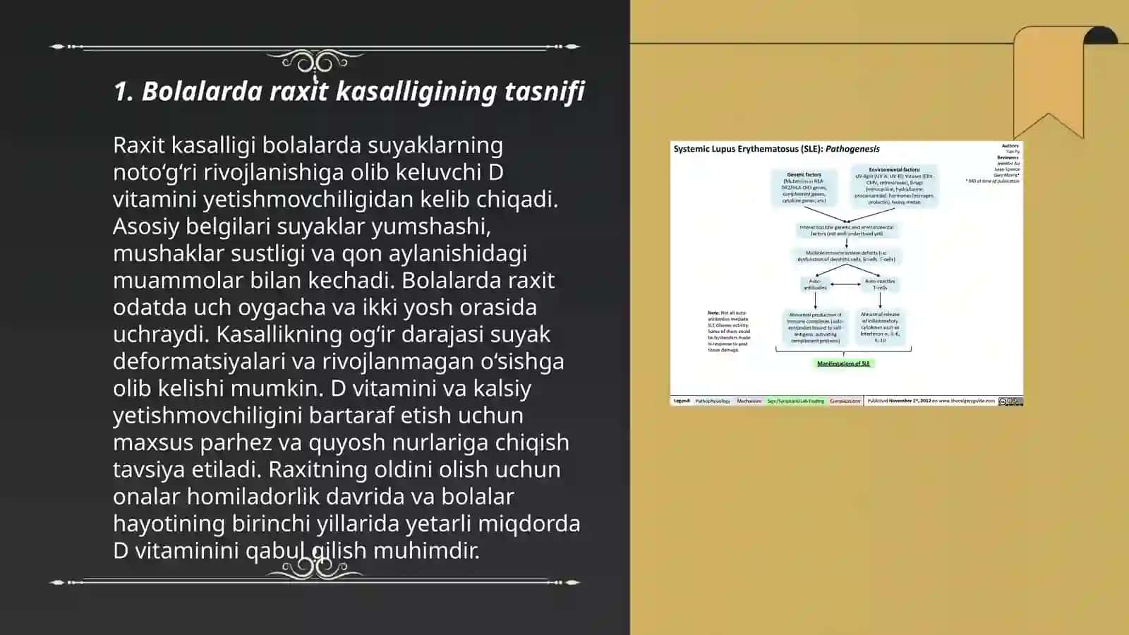 Bolalarda raxit kasalligi tasnifi etiologiyasi patogenezi klinikasi davolash va profilaktikasi 3