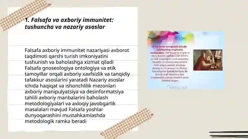 Falsafa va axboriy immunitet: tushuncha va nazariy asoslar 3