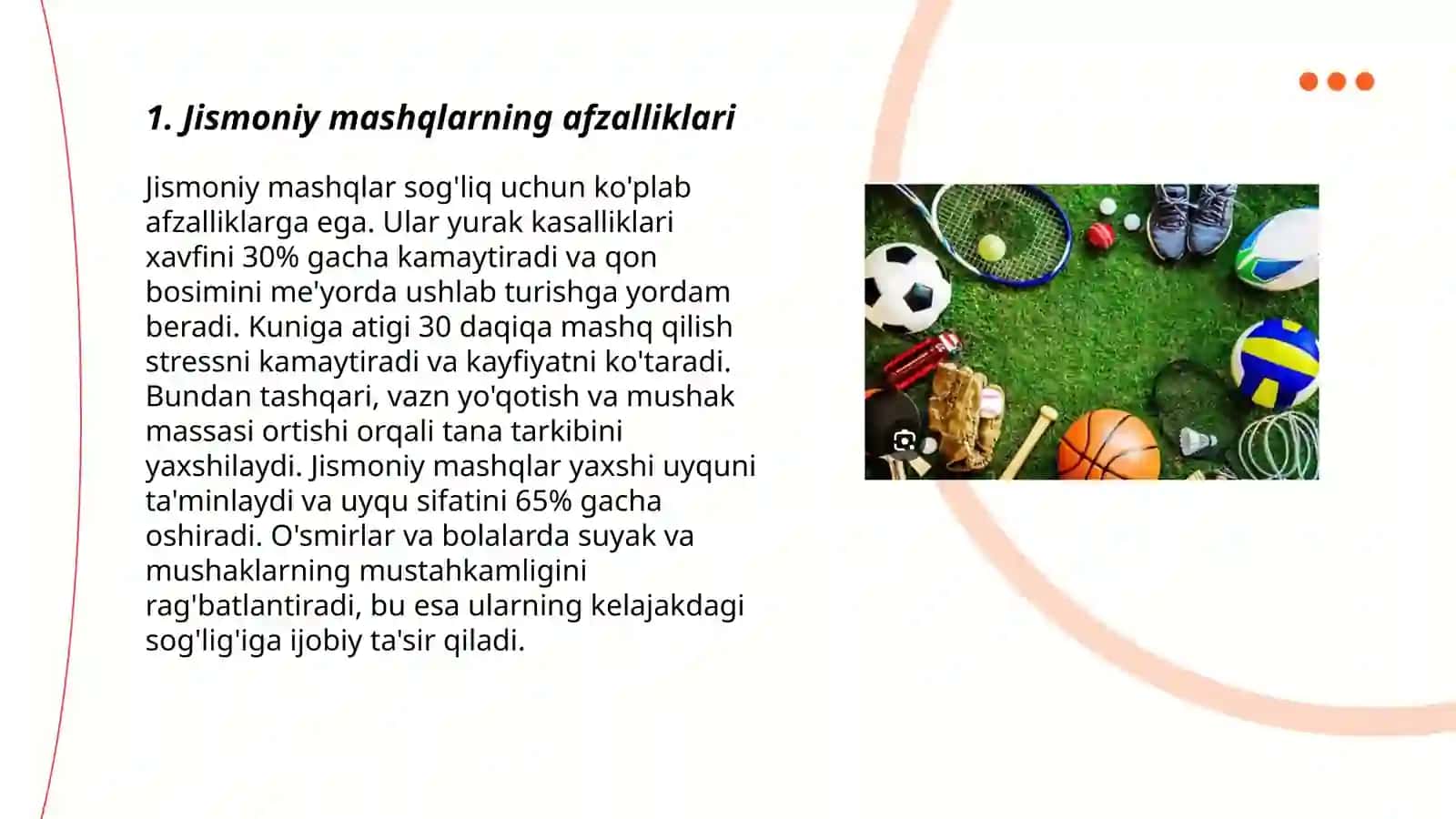 Jismoniy mashqlar harakterestikasi 3