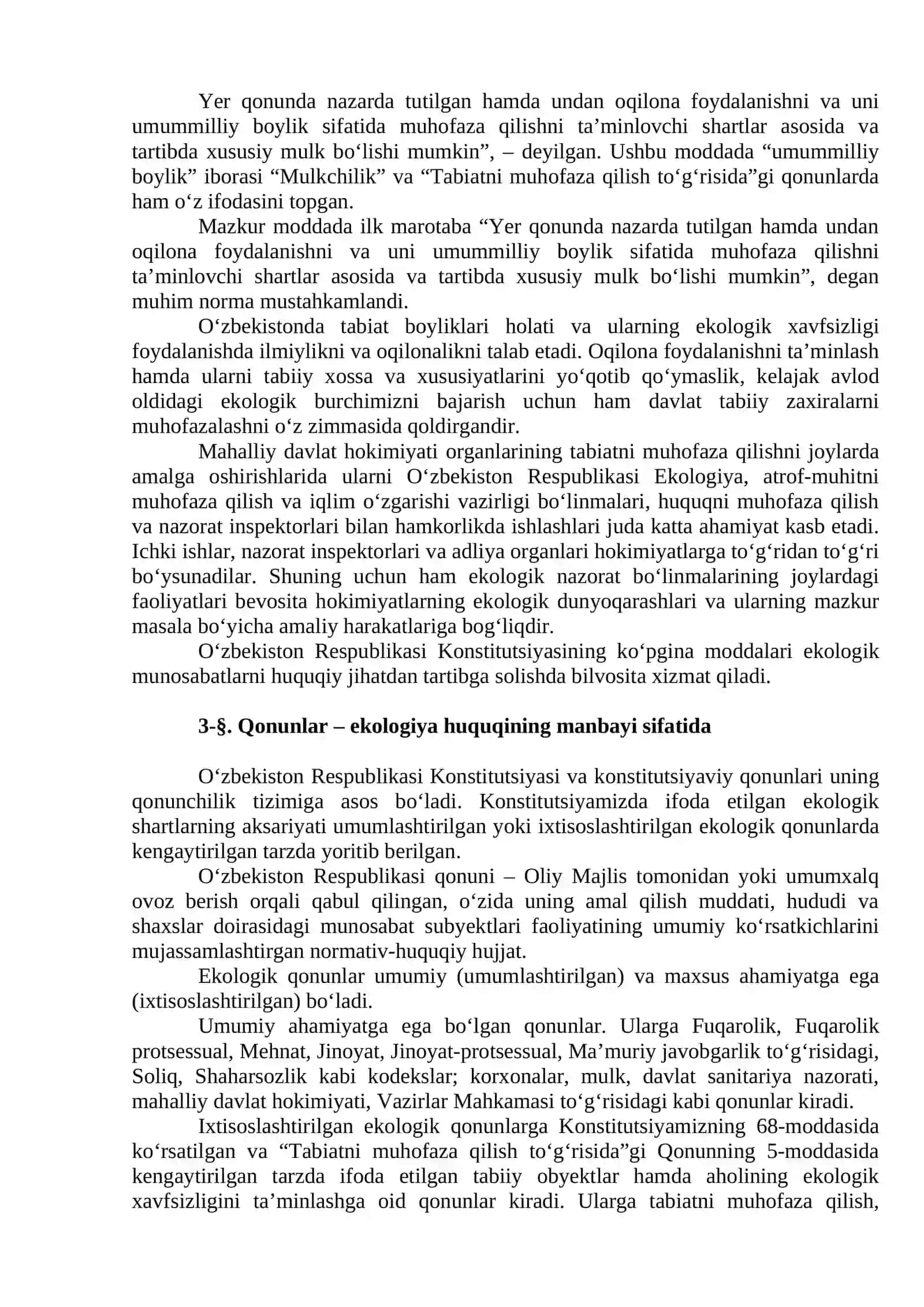 Ekologiya huquqi manbalari 3