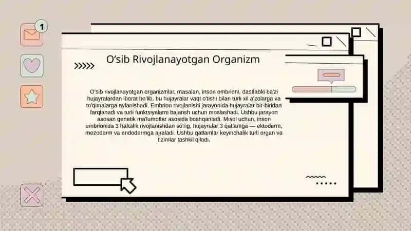 OʻSIB RIVOJLANAYOTGAN ORGANIZIM AʼZOLARINI TOʻLIQ DIFFERENTSIALLASHISHIDA MEMBRANADAGI KOCHISH VA TRANSPORT JAROYANLARINI AHAMIYATI VA XUSUSIYATLARI 3