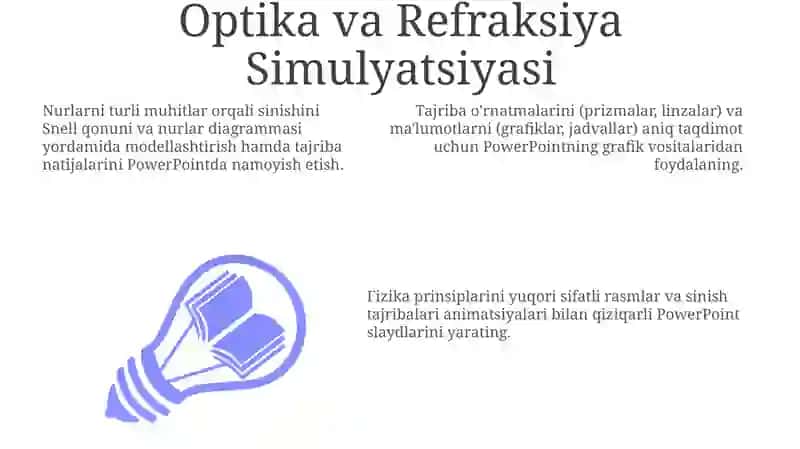 Power pointda grafika redaktori(fizikada namoyishi tajribalar misolida) 3