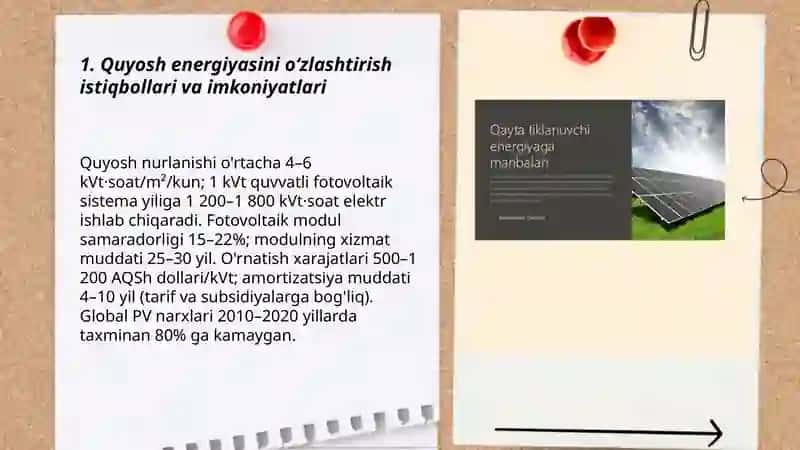 Abdullayev Xumoyiddinni Yashil iqtisodiyot fanidan tayyorlagan taqdimoti 3
