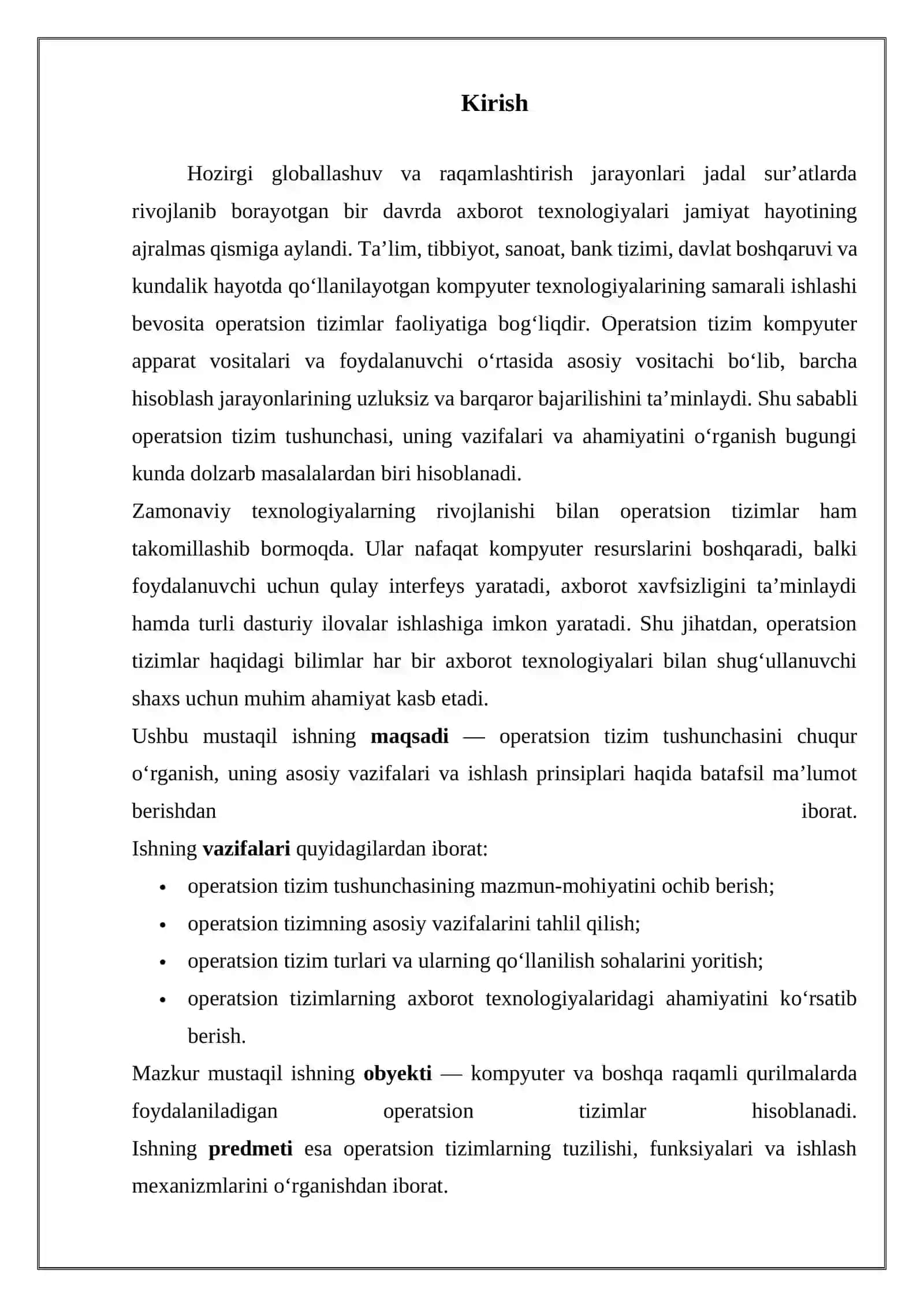 Operatsion tizim tushunchasi va uning vazifalari 3
