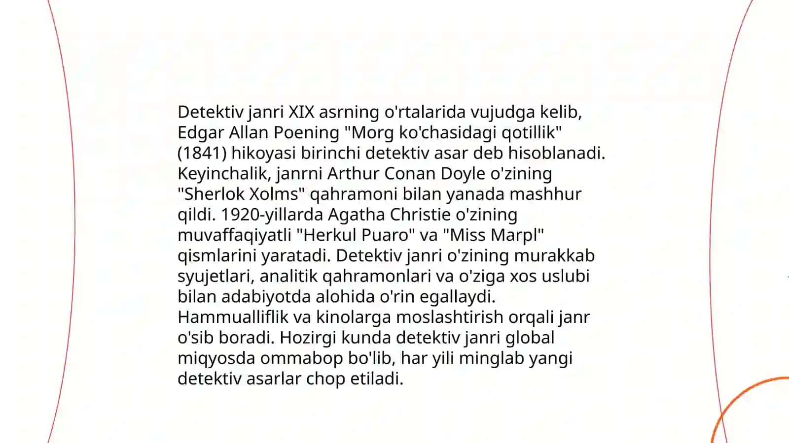 Detektiv xulosa chiqarish va uning turlari 3