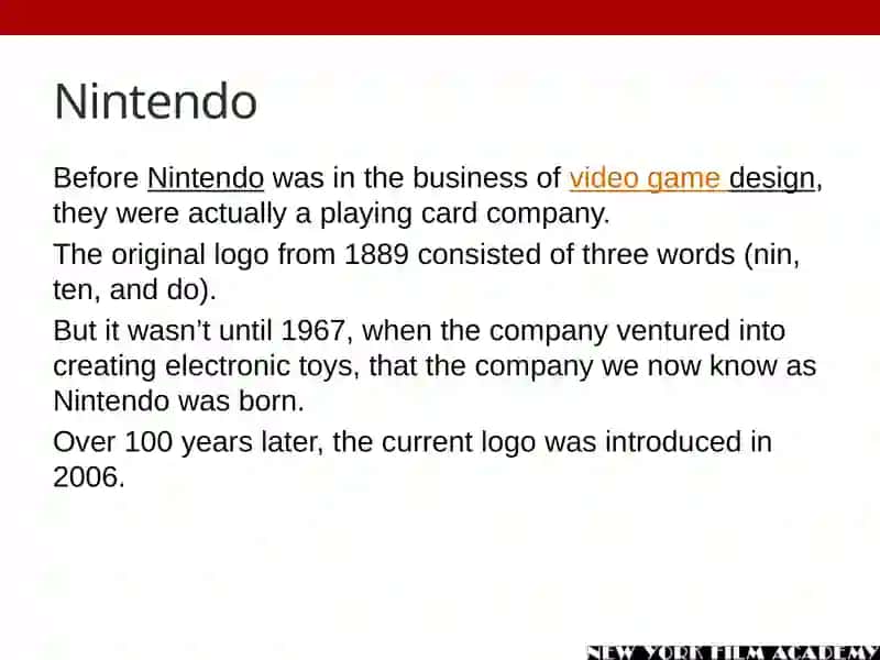 Nintendo Logo Evolution 3