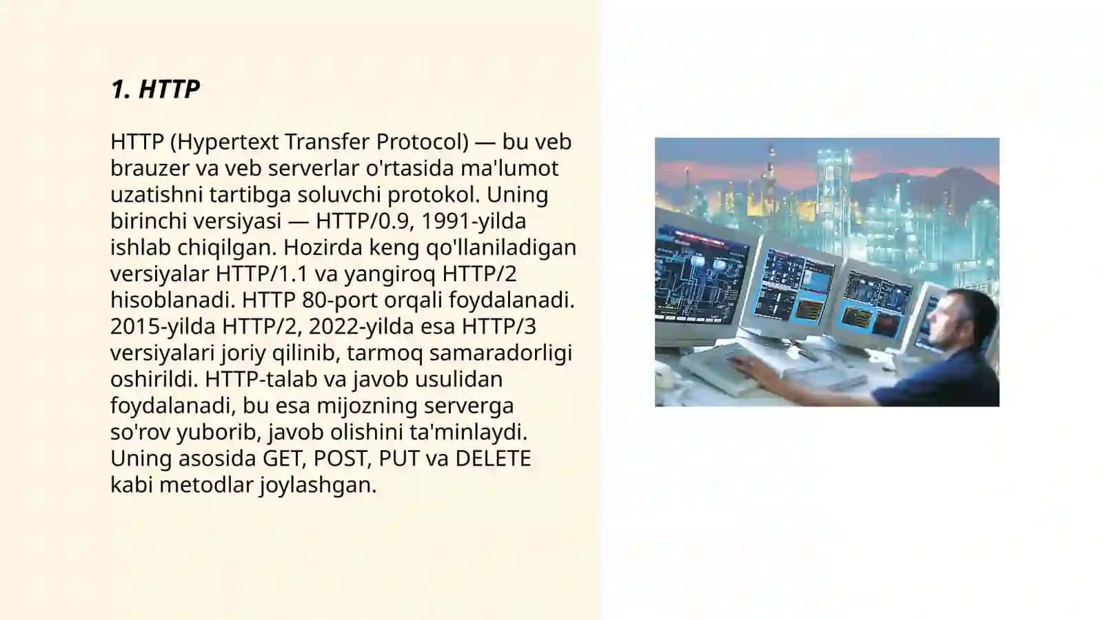 Tarmoq texnologiyalari.Internet bayonnomalari 3