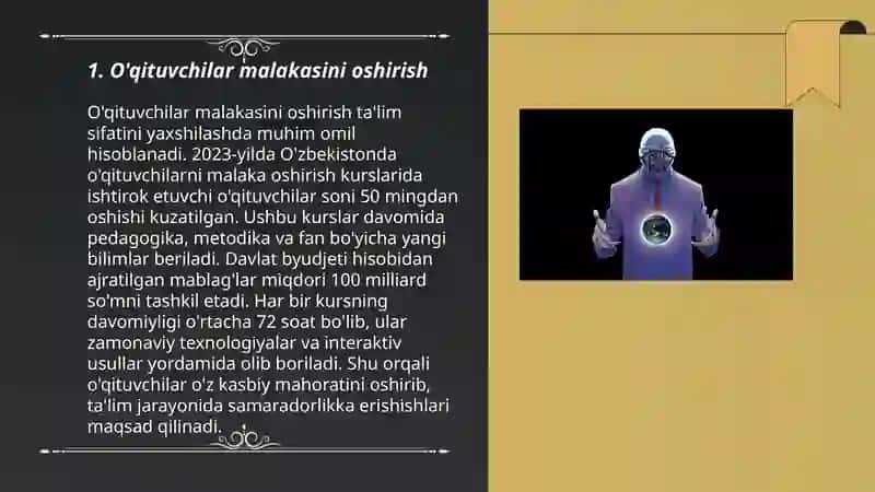 Talim olish jarayonini samarali tashkil etish 3
