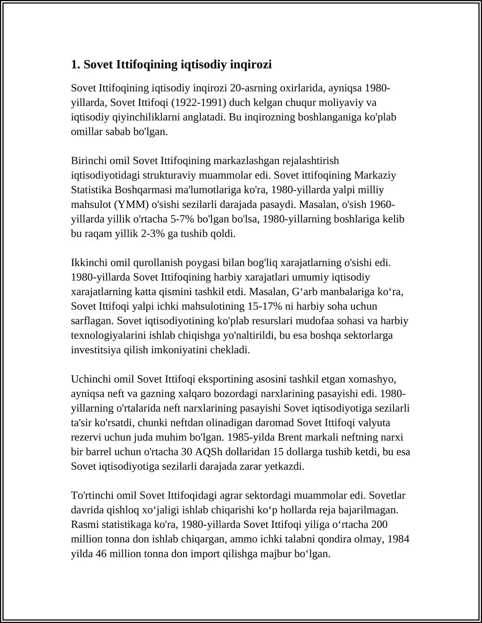 O'ZBEKISTONDA SOVET HOKIMIYATINING INQIROZI VA MUSTAQILLIK UCHUN HARAKATLAR 3