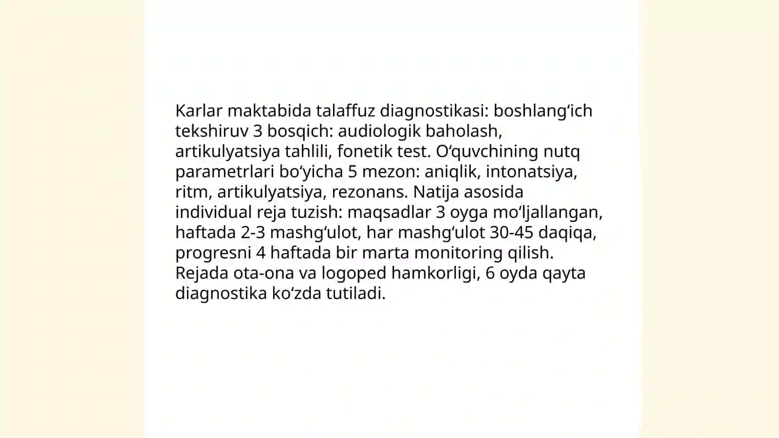 Karlar Maktabida Talaffuz Ustida Ish Olib Borish Usullari 3