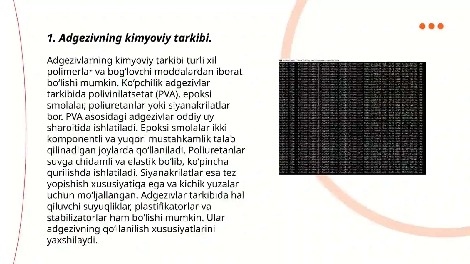 Kompozitlarni 5,6,7 avlod adgeziv tizimlar asoslari 3
