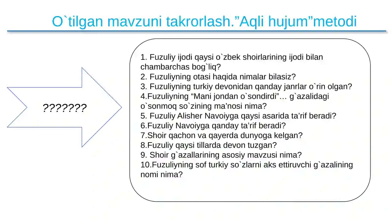 8-sinf Adabiyot fanidan Robindranat Tagor hayoti va ijodi dars taqdimot 3