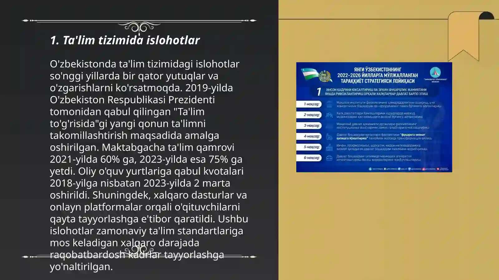 Ta'lim tizimida islohotlar 3