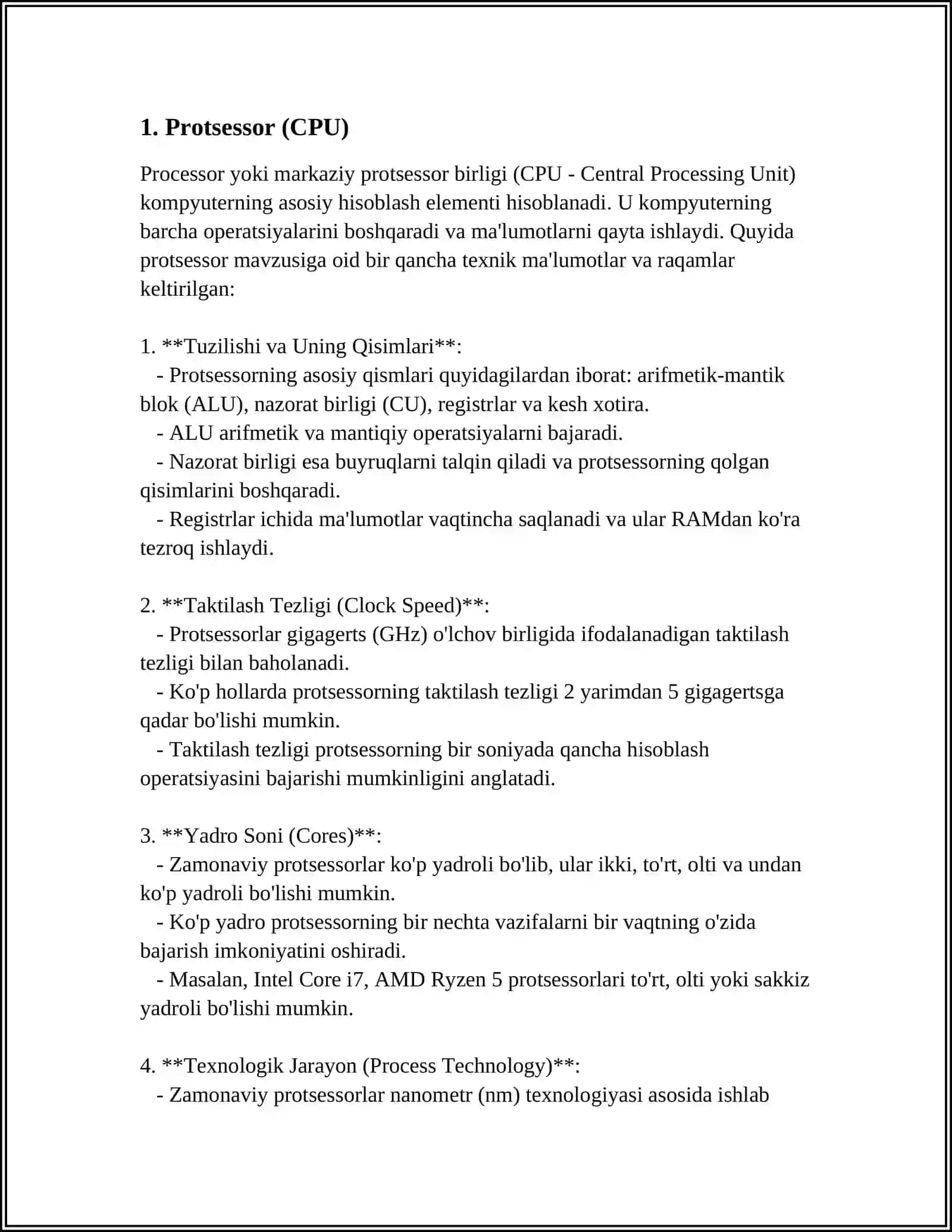 KOMPYUTER QISMLARI 3