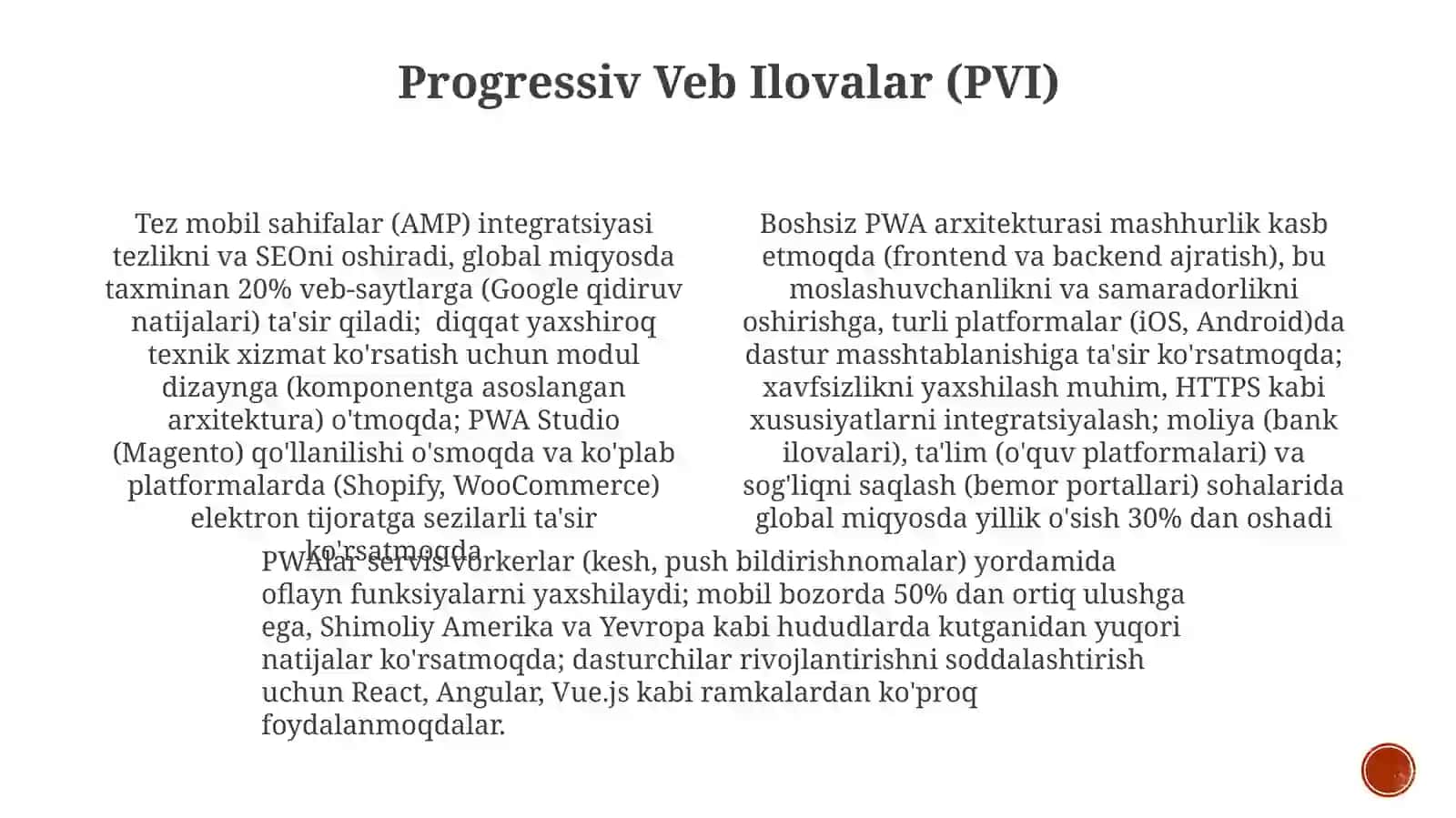 Dars rivojlanishining asosiy tendensiyalari 3